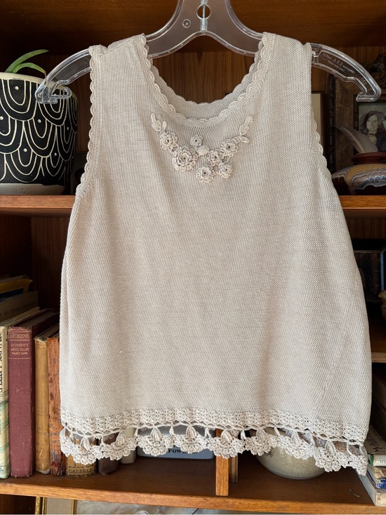 Vintage Tops - 90’s Vintage CottageCore Knit Top s